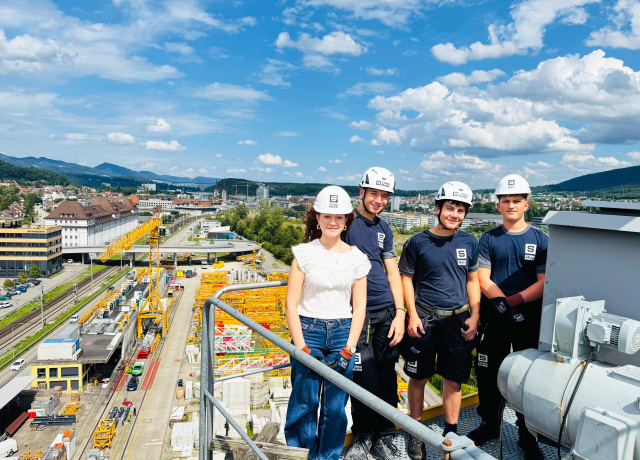 Up together mit unseren neuen Lernenden