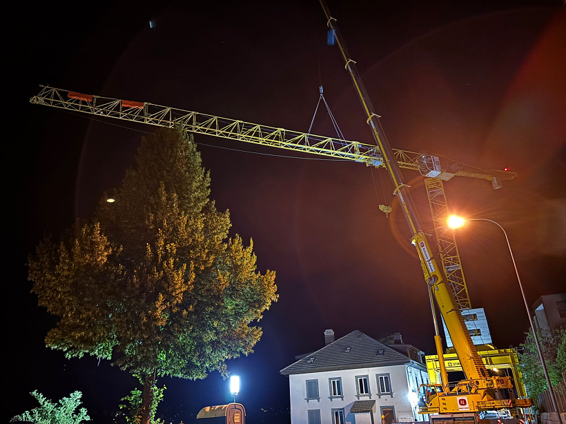 Nachtmontage POTAIN MDT 218